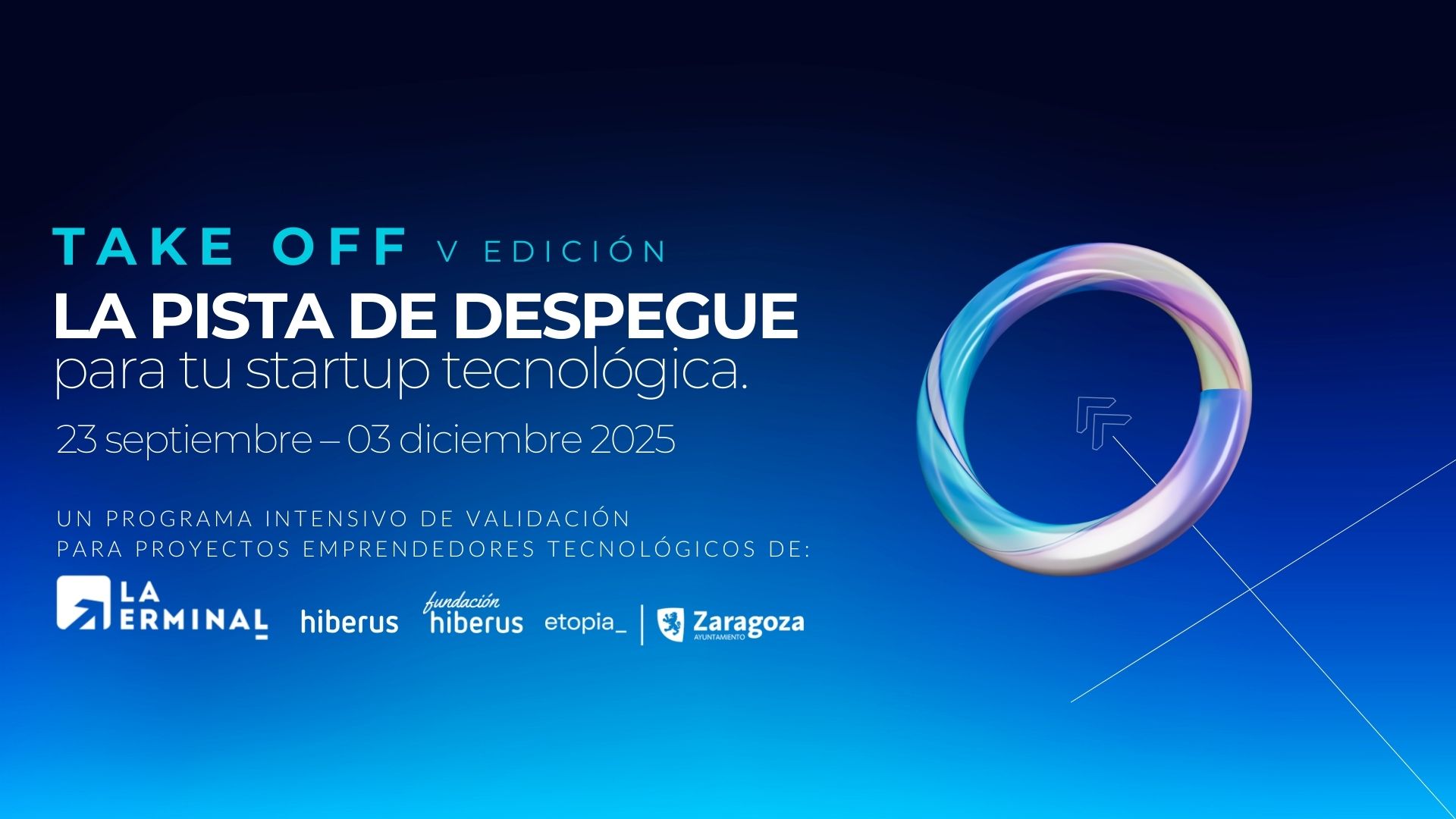 Portada V Edición Take Off